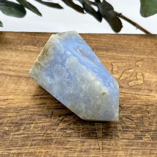 Blue Lace Agate Tower