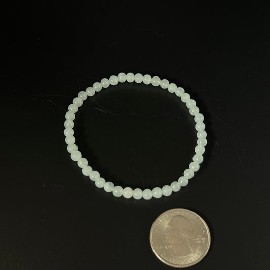 Aquamarine Beaded Bracelet