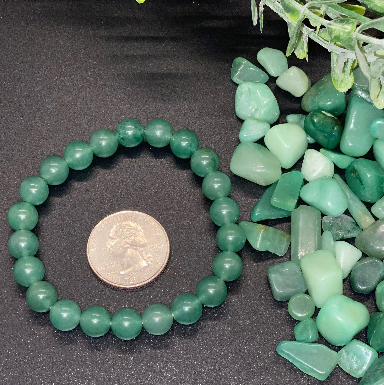 Green Aventurine Beaded Bracelet