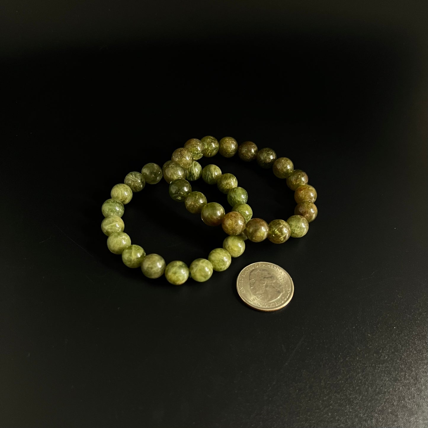 Green Kyanite Beaded Bracelet