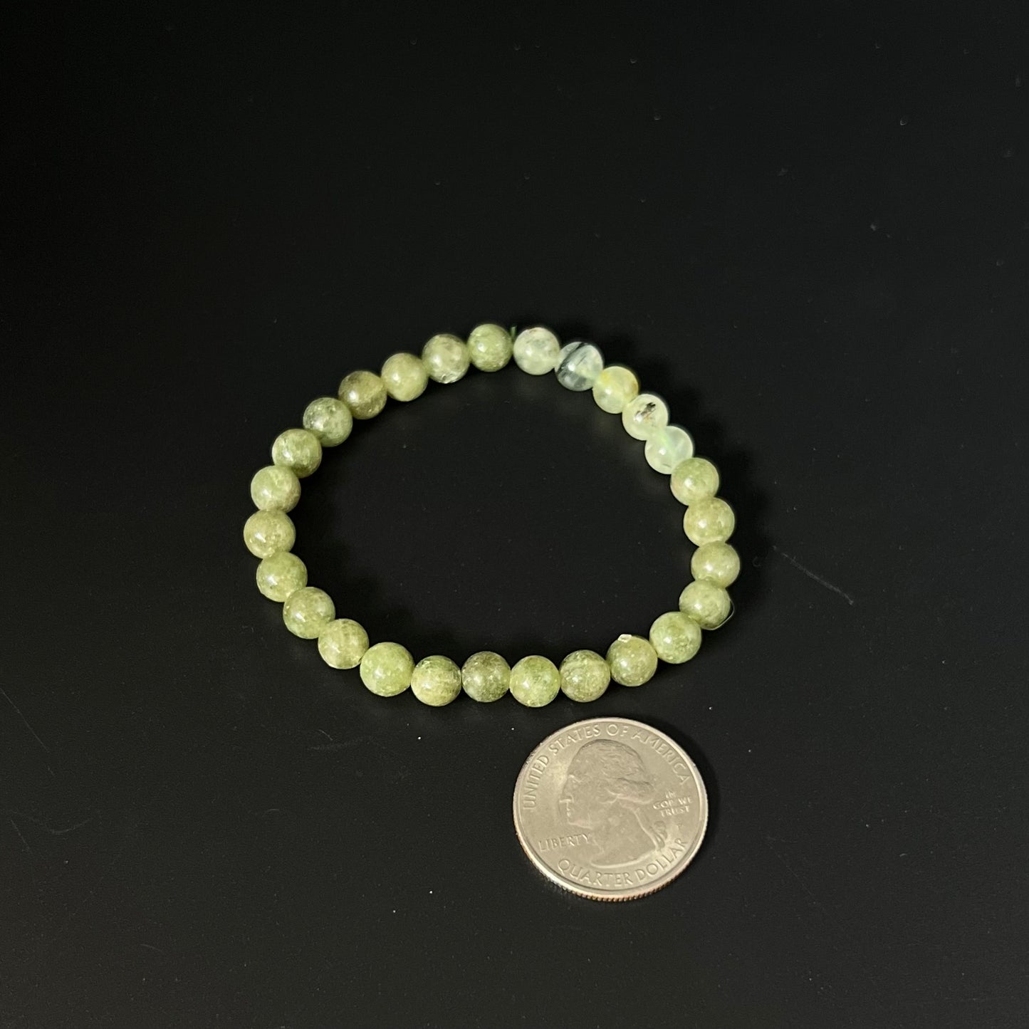 Green Kyanite Beaded Bracelet