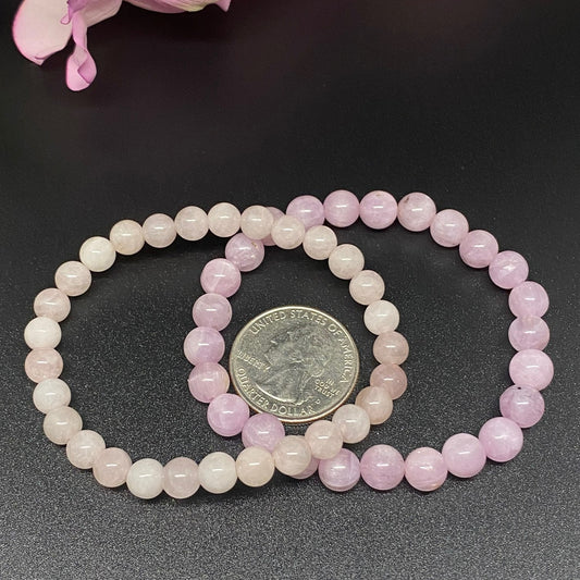 Kunzite Beaded Bracelet